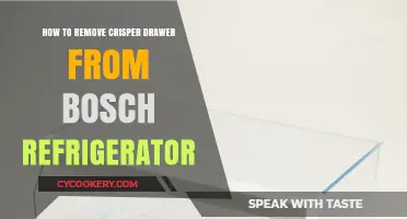 Easy Steps to Remove Crisper Drawer from Bosch Refrigerator