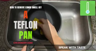 Eliminating Cumin Odor from a Teflon Pan