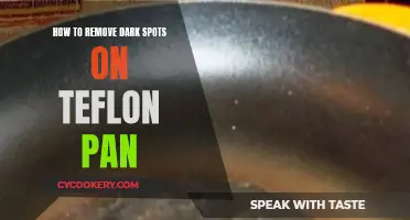 Erase Dark Spots on Your Teflon Pan: Easy Guide