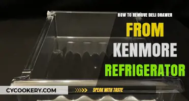 Kenmore Fridge Maintenance: Easy Steps to Remove the Deli Drawer