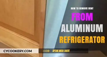 Easy DIY Guide: Removing Dents from Aluminum Refrigerators