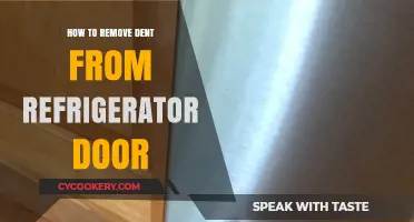 Easy DIY Guide to Removing Dents from Your Refrigerator Door