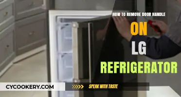 Easy Guide: Removing Door Handle on LG Refrigerator
