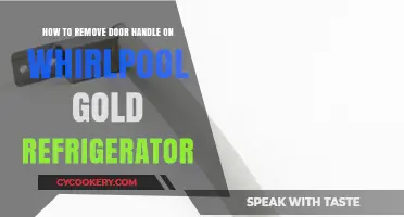 Easy Steps to Remove Door Handle on Whirlpool Gold Fridge
