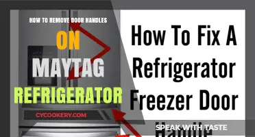 Easy Guide: Removing Door Handles on Maytag Refrigerators