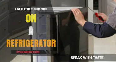 Easy Guide to Removing Your Refrigerator Door Panel