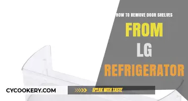 Easy Guide: Removing Door Shelves from Your LG Fridge