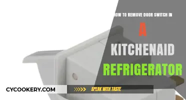 Easy Guide: Removing Door Switch from KitchenAid Refrigerator