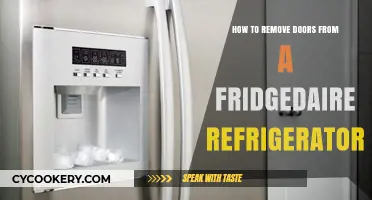 Easy Guide: Removing Doors from Your Frigidaire Refrigerator