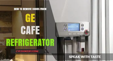 Effortless Access: Removing Doors from GE Café Refrigerators