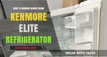 Easy Guide: Removing Doors from Kenmore Elite Refrigerators