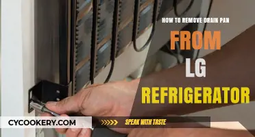Easy Guide to Removing the Drain Pan from Your LG Fridge