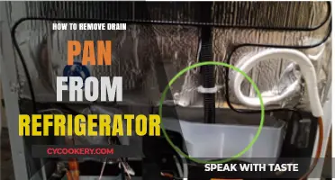 Easy Steps to Remove Your Refrigerator's Drain Pan Safely