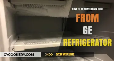 Unclogging Your GE Fridge Drain: A Step-by-Step Guide