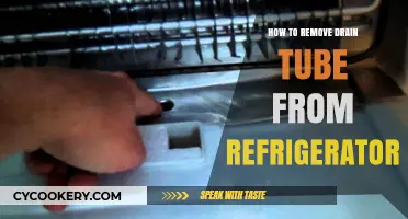 Easy Steps to Safely Remove Your Refrigerator's Drain Tube