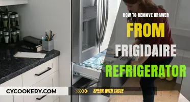 Easy Steps to Remove Drawer from Frigidaire Refrigerator