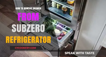 Easy Steps to Remove Drawer from Subzero Refrigerator