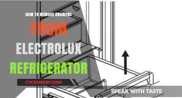 Easy Steps to Remove Drawers from Your Electrolux Fridge