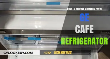 Easy Steps to Remove Drawers from GE Cafe Refrigerator