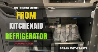 Easy Steps to Remove Drawers from Your KitchenAid Refrigerator