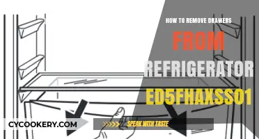 Easy Steps to Remove Drawers from Your ED5FHAXSS01 Refrigerator