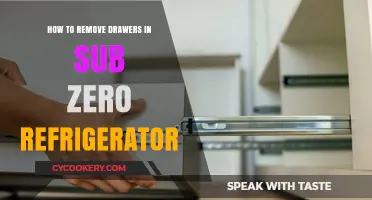 Efficiently Removing Drawers from Your Sub-Zero Refrigerator: A Guide