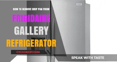 Easy Steps to Remove Drip Pan from Frigidaire Gallery Fridge