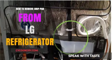 Easy Guide: Removing Drip Pan from LG Refrigerator