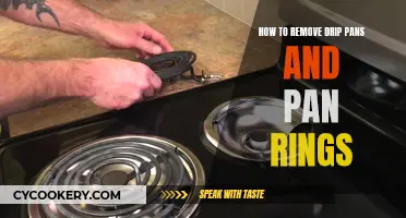 Removing Drip Pans and Pan Rings: A Step-by-Step Guide