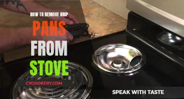 Freeing the Stove: A Guide to Removing Drip Pans