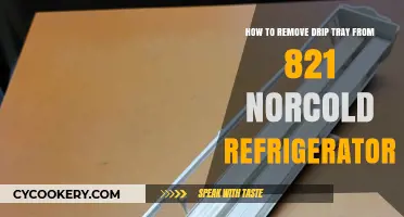 Easy Guide: Removing Drip Tray from Norcold 821 Refrigerator