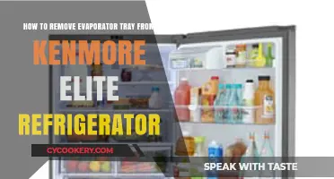 Easy Guide: Removing Evaporator Tray from Kenmore Elite Fridge