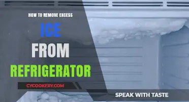 Quick Fixes: Removing Excess Ice Buildup in Your Refrigerator Easily
