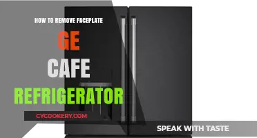 Easy Steps to Remove GE Cafe Refrigerator Faceplate Guide