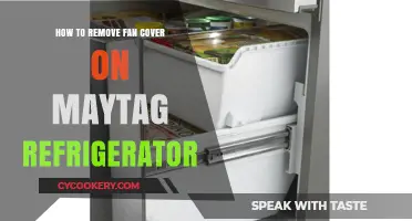 Easy Steps to Remove Fan Cover on Maytag Refrigerator