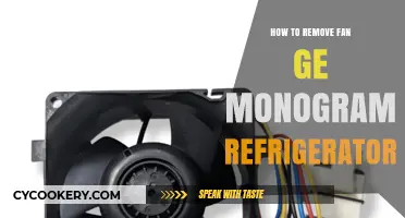 Easy Steps to Remove Your GE Monogram Refrigerator Fan