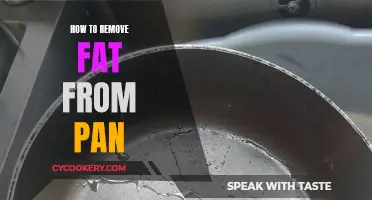 Removing Fat from Pan: Quick and Easy Tricks