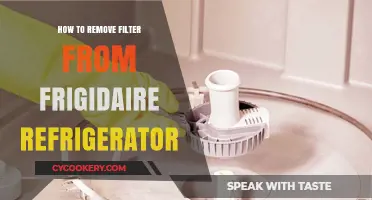 Easy Steps to Remove Filter from Frigidaire Refrigerator
