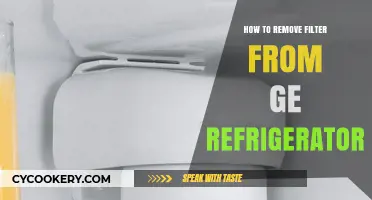 Easy Steps to Remove Filter from GE Refrigerator: A Guide