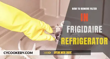 Easy Steps to Remove Filter in Frigidaire Refrigerator