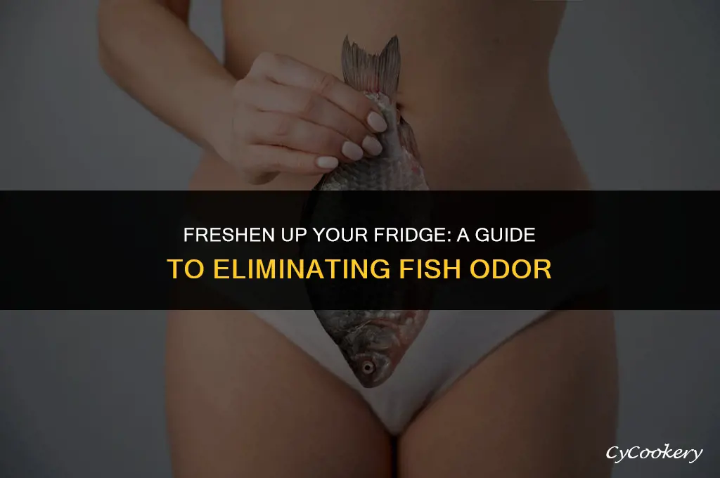 how to remove fish odor from a refrigerator