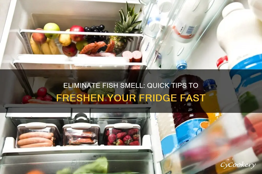 how to remove fish odor from refrigerator