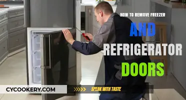 Easy Guide to Removing Freezer and Refrigerator Doors Safely