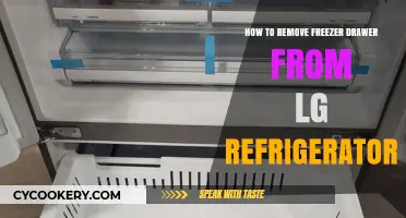 Easy Guide to Removing Your LG Freezer Drawer