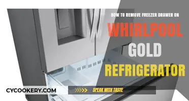 Easy Steps to Remove Your Whirlpool Gold Freezer Drawer