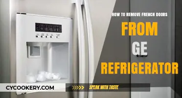 Effortlessly Remove French Doors from Your GE Refrigerator: A Step-by-Step Guide