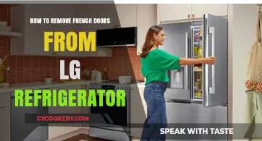 Easy Guide: Removing French Doors from LG Refrigerator