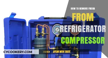 Safely Removing Freon from Your Refrigerator Compressor: A Step-by-Step Guide
