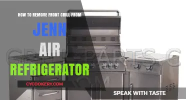 Easy Steps to Remove the Front Grill of Your Jenn Air Refrigerator