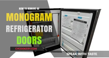 Easy Guide to Removing GE Monogram Refrigerator Doors Safely